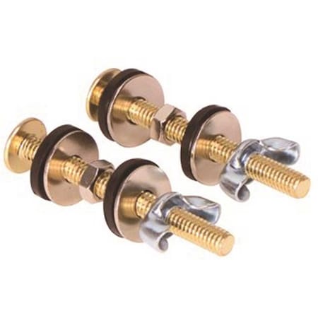 5/16 X 3 Solid Brass Close Coupled Bolt Combination